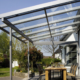 Скляні навіси для тераси