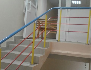 Поручні з алюмінію Поручні з алюмінію