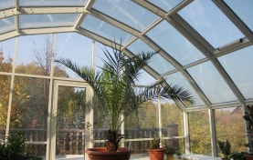 Зимовий сад з алюмінієвого профілю Зимовий сад з алюмінієвого профілю