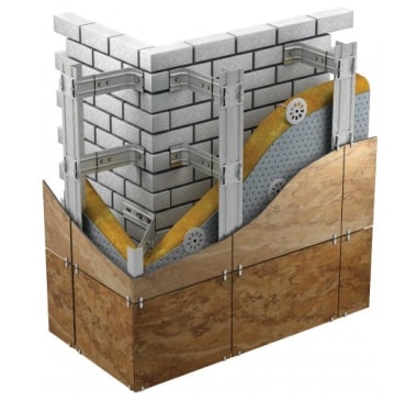 Ремонт і заміна граніту вентильованого фасаду