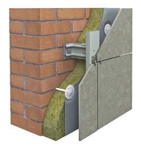 Ремонт і заміна керамограніта вентильованого фасаду Ремонт і заміна керамограніта вентильованого фасаду