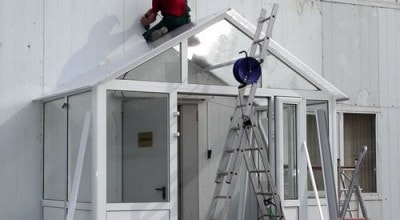 Заміна вхідних груп з алюмінієвого профілю Заміна вхідних груп з алюмінієвого профілю