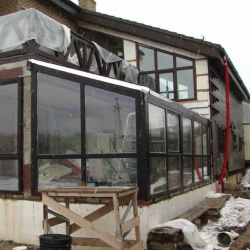 Заміна скла зимового саду