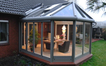 Алюмінієвий зимовий сад