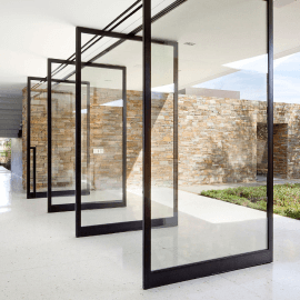 Вхідна група зі скла