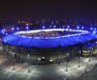 Скління стадіона-учасника UEFA Euro 2012 «Металіст»