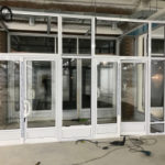 Монтаж вхідних дверей з алюмінієвого профілю ціна Монтаж вхідних дверей з алюмінієвого профілю ціна