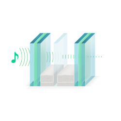 Шумоізоляція скляних перегородок Шумоізоляція скляних перегородок