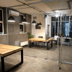 Приклади робіт: прозора перегородка для бізнес-центру