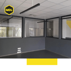 Комплексне скління приміщення в бізнес-центрі «Протон»