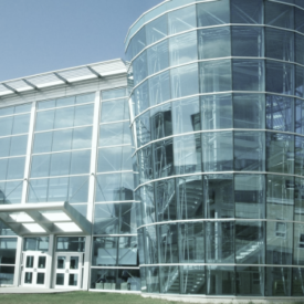 Структурний скляний фасад