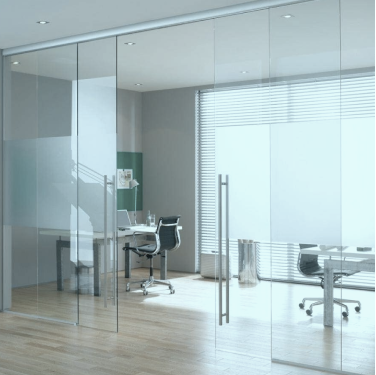 Автоматичні скляні двері для готельних і домашніх інтер’єрів