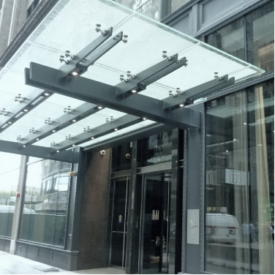 Скляні навіси – сучасне рішення для Вашого проекту