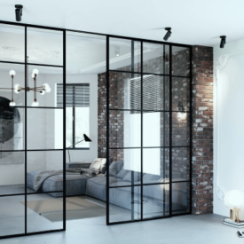 Плюси та мінуси панорамних розсувних дверей