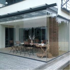 Скляна веранда для затишку та теплоти